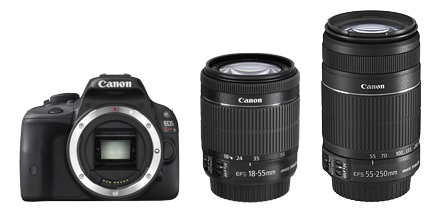 EOS Kiss X7 ダブルズームキット キヤノン CANON デジタルカメラ 一眼レフ レンタル – プロジェクター、スキャナー、ビデオ